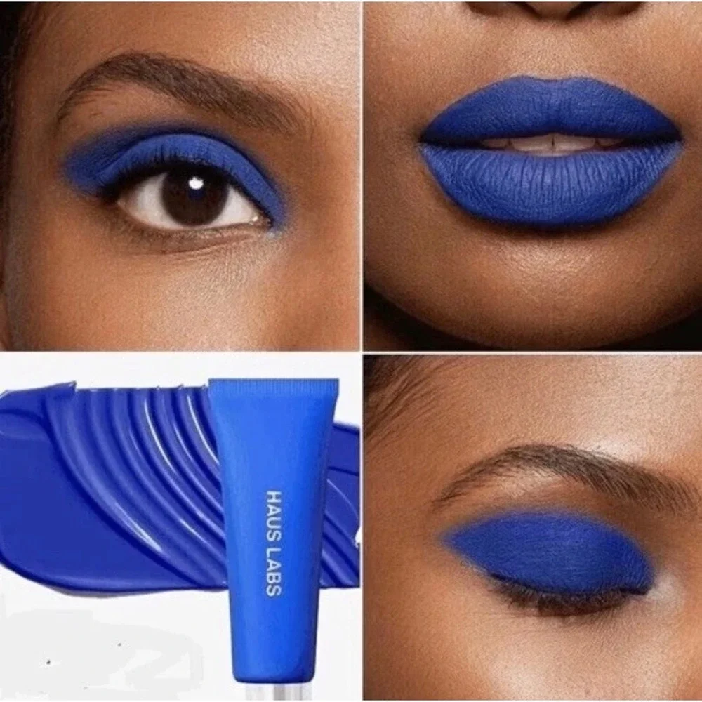 Haus Labs By Lady Gaga Hy Power Pigment Paint Sapphire Matte‎ 0.25 oz NEW